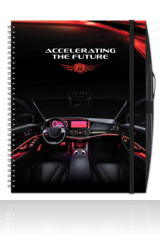 SlimLine NotePad w/ PenPort Journal