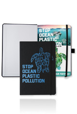 Recycled Marine Journal w/ Tip-In Journal