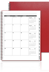 2-Part Leatherette Analyst Journal